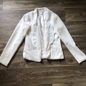 White blazer